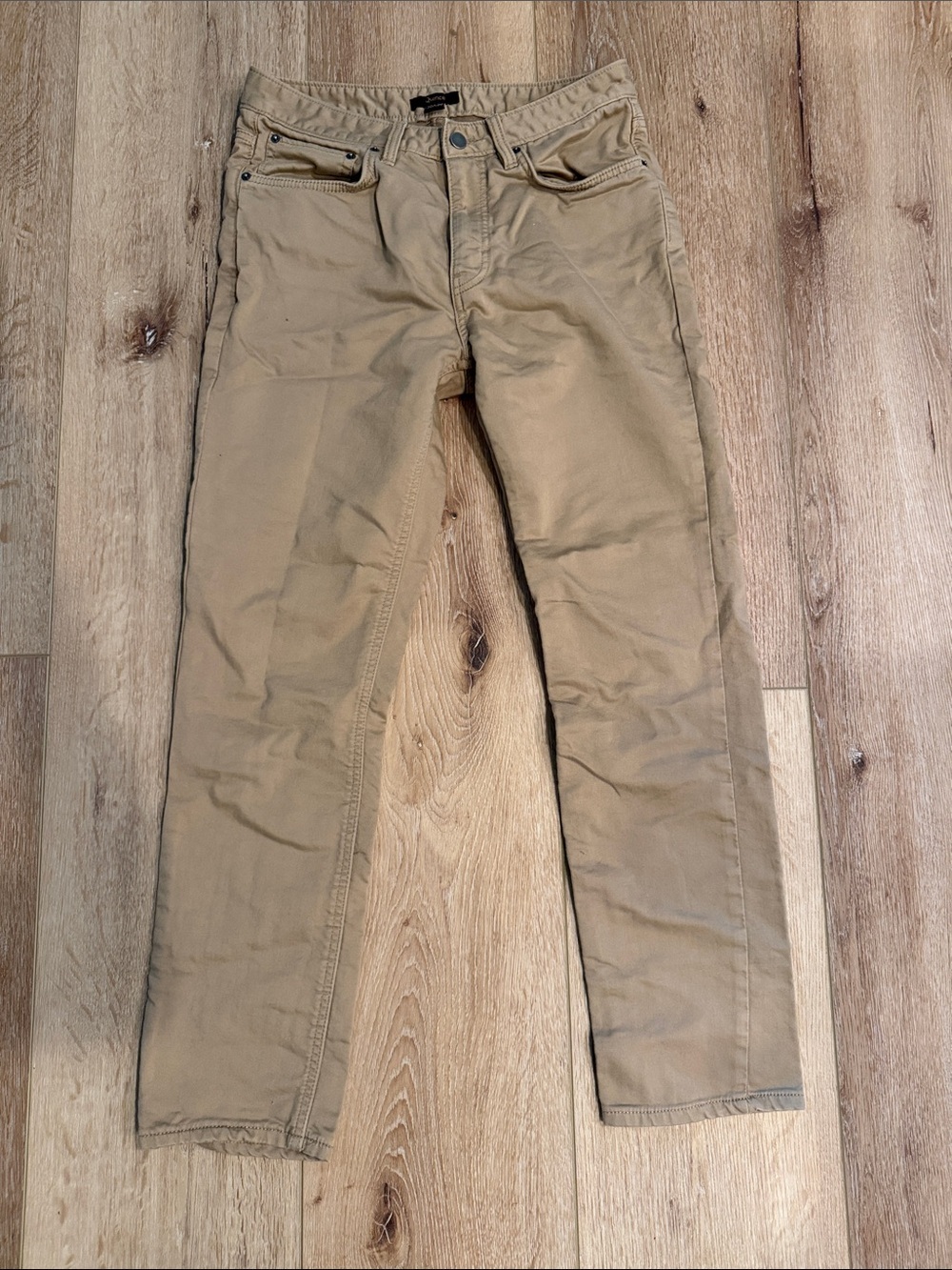Quince | Men's Slim Fit Khaki Chinos | Tan | size 30x30